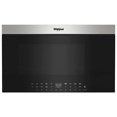 Whirlpool Over-The-Range Microwave with Air Fryer - 1.1 Cu. Ft. - Stainless Steel