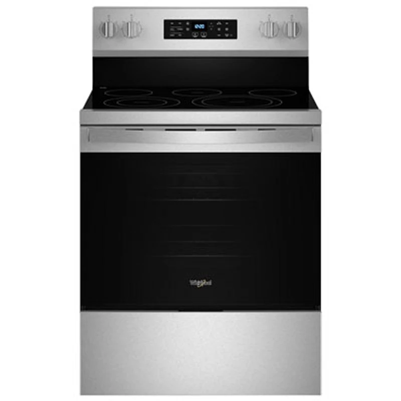 Whirlpool 30" 5.3 Cu. Ft. Fan Convection Electric Air Fry Range (YWFES5030RZ) - Stainless Steel