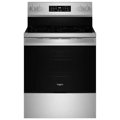 Whirlpool 30" 5.3 Cu. Ft. Fan Convection Electric Air Fry Range (YWFES5030RZ) - Stainless Steel