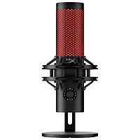 HyperX QuadCast 2 Gaming USB Microphone - Black/Red