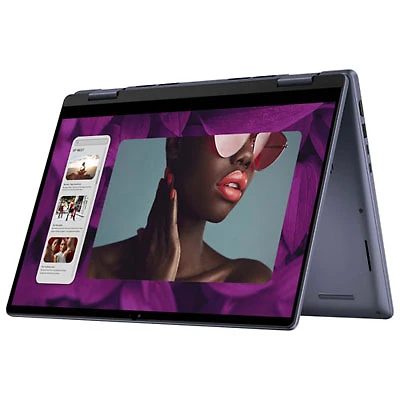 Open Box - Dell Inspiron 14" Touchscreen 2-in-1 Laptop - Midnight Blue (AMD Ryzen 7 8840HS/16GB RAM/1TB SSD)