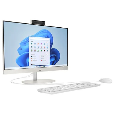 Open Box - HP 23.8" All-in-One PC (AMD Ryzen 5 7520U/512GB SSD/8GB RAM/Windows 11)
