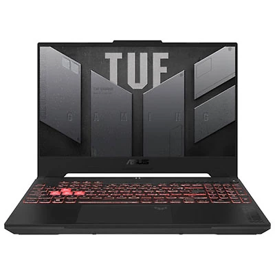 Open Box - ASUS TUF A15 15.6" Gaming Laptop - Mecha Grey (AMD Ryzen 7 7735HS/512GB SSD/32GB RAM/GeForce RTX 4050)