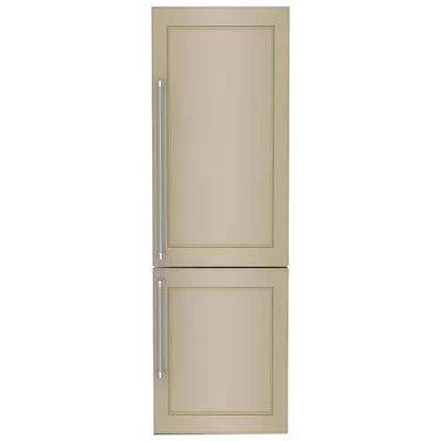 KitchenAid 22" 8.8 Cu. Ft. Built-In Bottom Freezer Refrigerator (KBBX102MPA) - Custom Panel