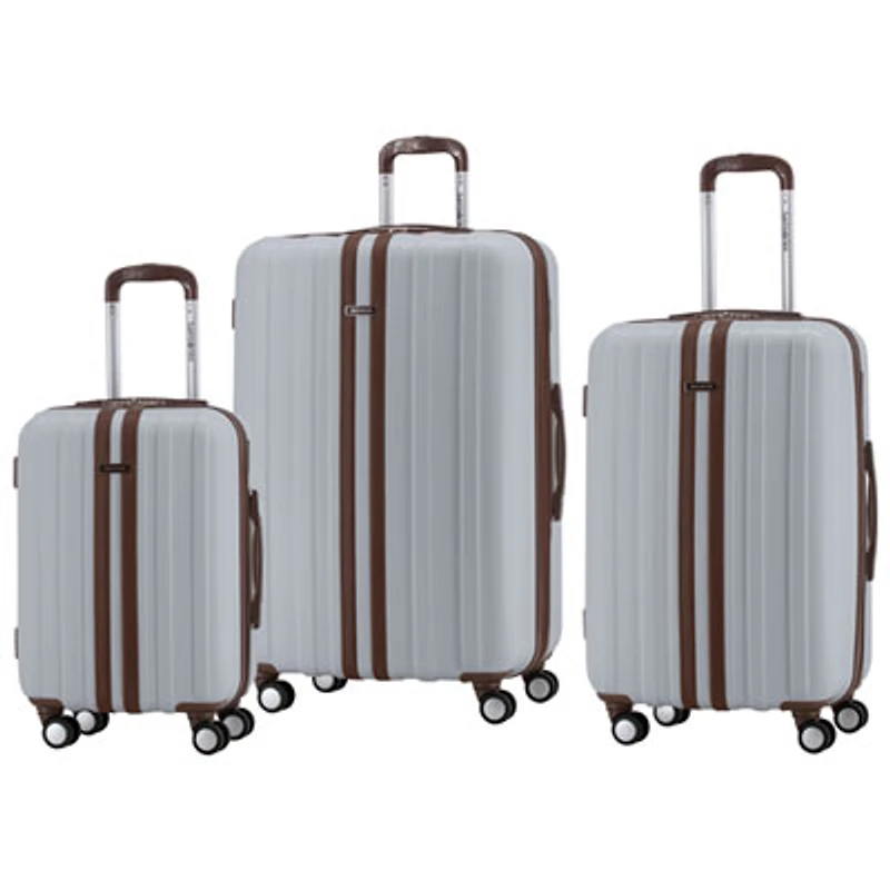Samsonite Spectacular LTD 3-Piece Hard Side Expandable Luggage Set - Silver/Brown