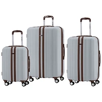 Samsonite Spectacular LTD 3-Piece Hard Side Expandable Luggage Set - Silver/Brown