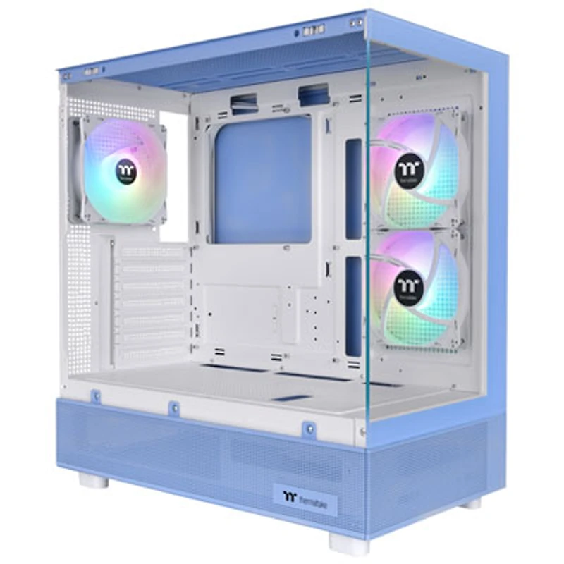 Thermaltake View 270 Plus TG ARGB Mid-Tower ATX Computer Case - Hydrangea Blue