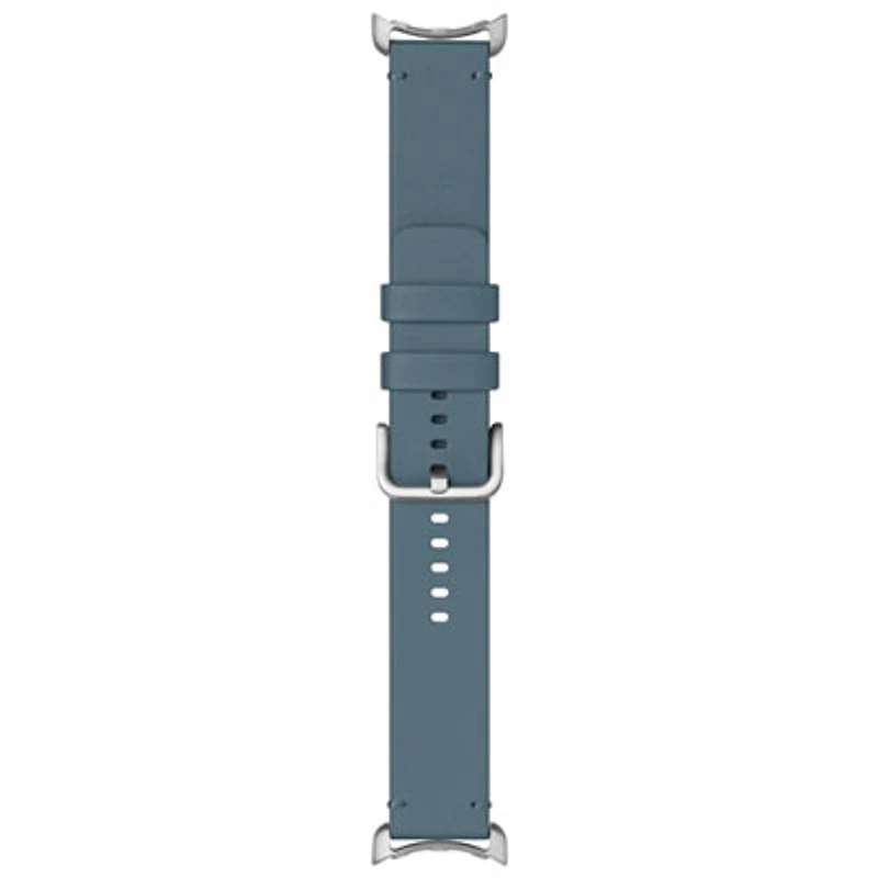 Google Pixel Watch 3 (45mm) Crafted Leather Band - Large - Moondust