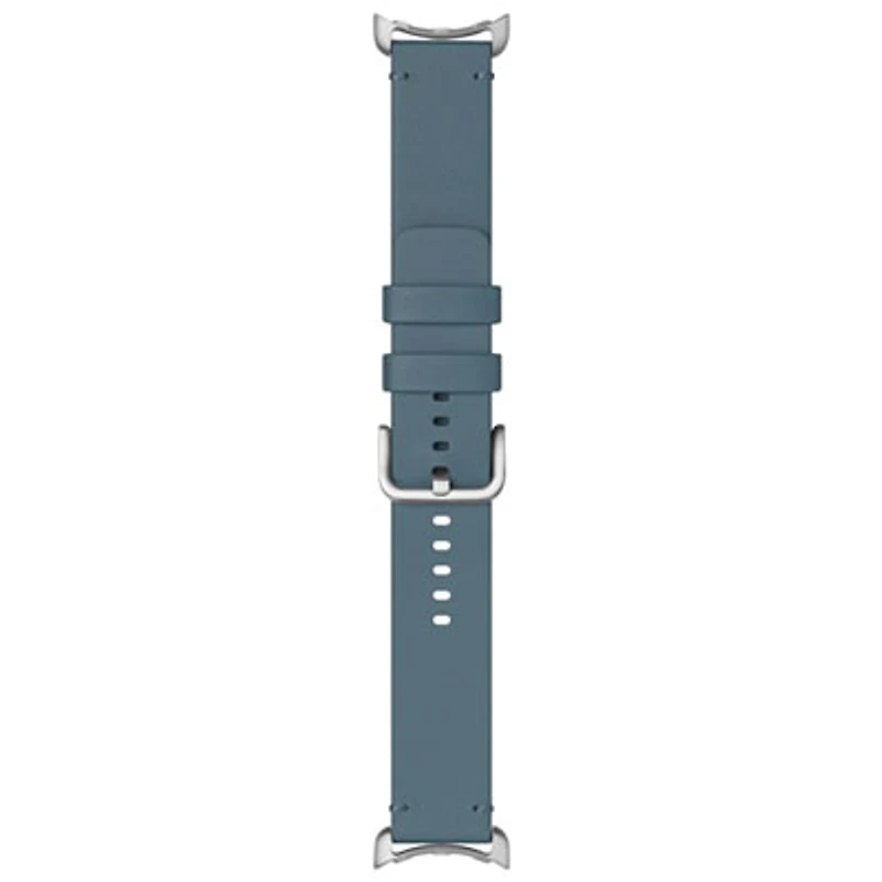Google Pixel Watch 3 (45mm) Crafted Leather Band - Small - Moondust