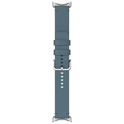 Google Pixel Watch 3 (45mm) Crafted Leather Band - Small - Moondust