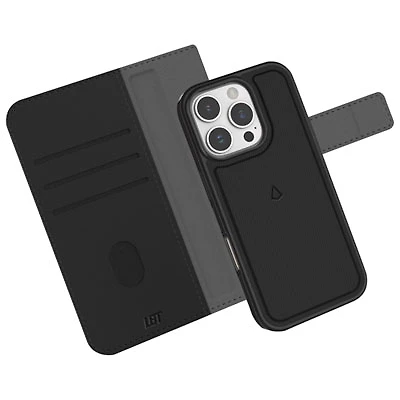 LBT Switch Wallet Case with MagSafe for iPhone 16 Pro Max - Black