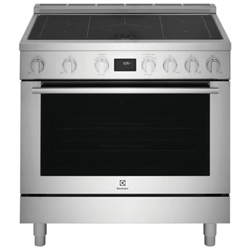 Electrolux 36" 4.4 Cu. Ft. True Convection 5-Element Freestanding Induction Range (ECFI3668AS) - Stainless Steel
