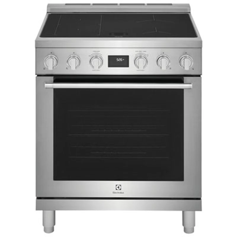 Electrolux 30" 4.6 Cu. Ft. True Convection Freestanding Induction Range (ECFI3068AS) - Stainless Steel