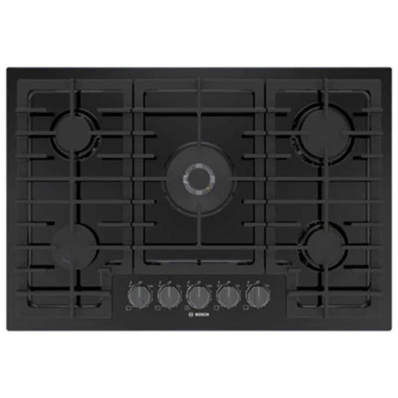 Bosch 30" 5-Burner Gas Cooktop (NGM8049UC) - Black