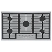 Bosch 36" 5-Burner Gas Cooktop (NGM5659UC) - Stainless Steel