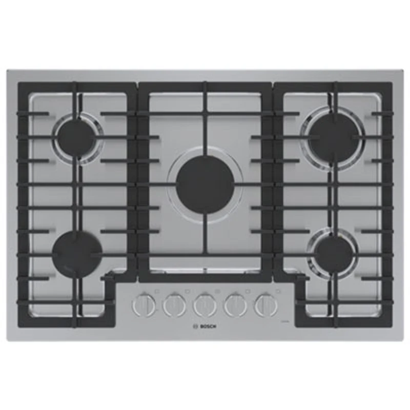 Bosch 30" 5-Burner Gas Cooktop (NGM5059UC) - Stainless Steel