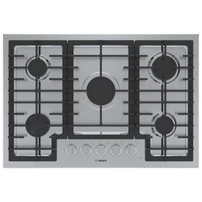 Bosch 30" 5-Burner Gas Cooktop (NGM5059UC) - Stainless Steel