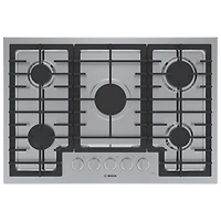 Bosch 30" 5-Burner Gas Cooktop (NGM5059UC) - Stainless Steel