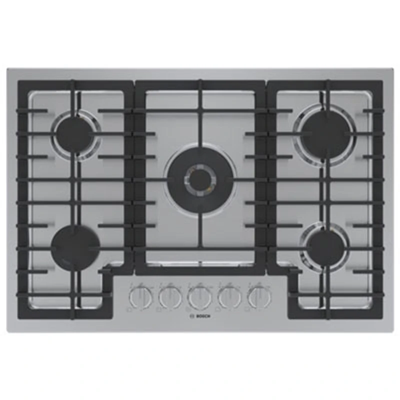 Bosch 30" 5-Burner Gas Cooktop (NGM8059UC) - Stainless Steel
