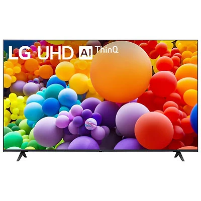 Open Box - LG 65" 4K UHD HDR LED webOS AI ThinQ Smart TV (65UT7570PUB) - 2024