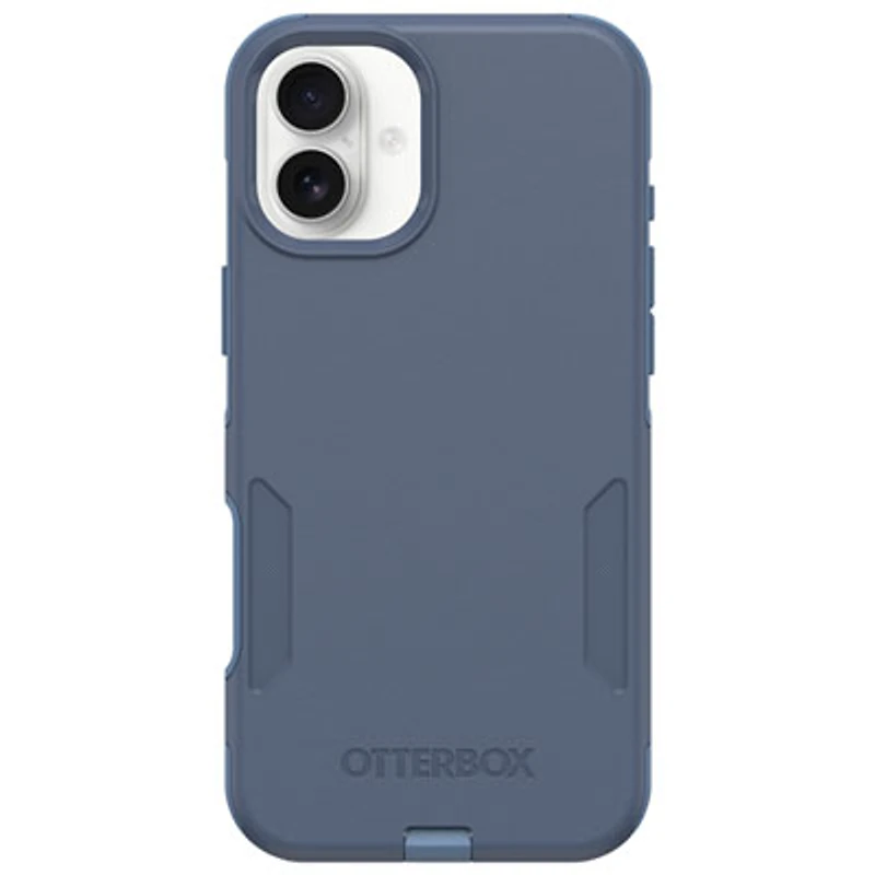OtterBox Commuter Fitted Hard Shell Case with MagSafe for iPhone 16 Plus - Baby Blue Jeans