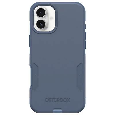 OtterBox Commuter Fitted Hard Shell Case with MagSafe for iPhone 16 Plus - Baby Blue Jeans