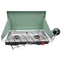 Coleman Cascade Classic 2-Burner Propane 20000BTUs Camping Stove - Black