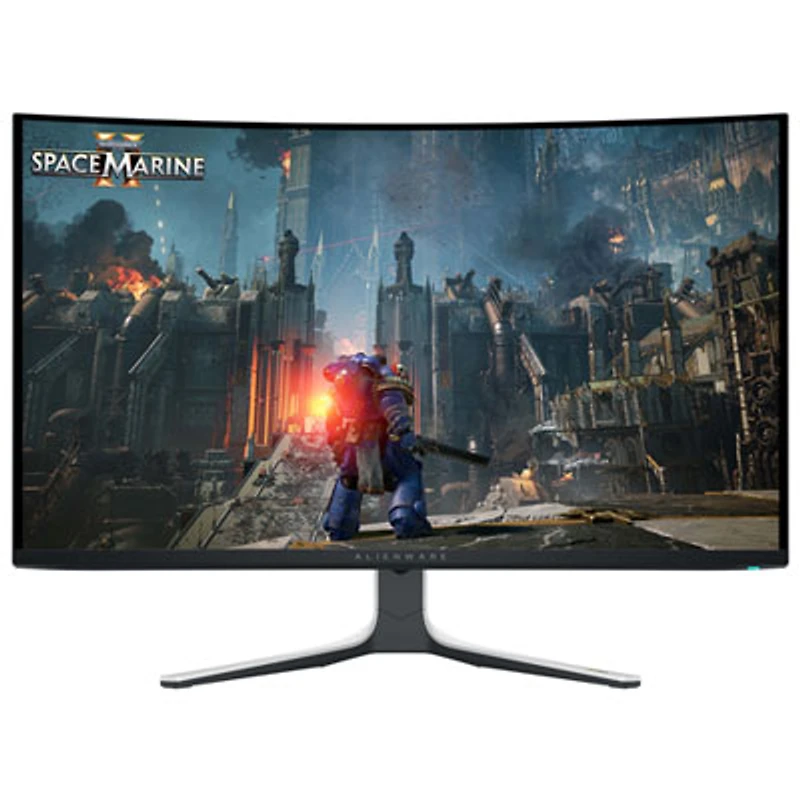 Alienware 32" 4K UHD 240Hz 0.03ms Curved QD OLED Gaming Monitor (AW3225QF) - Lunar Light