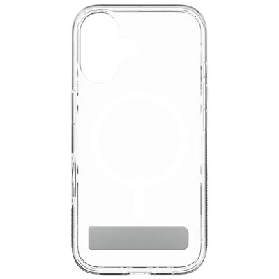 ZAGG Crystal Palace Snap Fitted Hard Shell Case with MagSafe for iPhone 16 - Clear