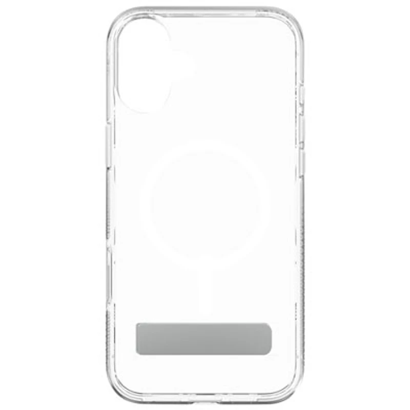 ZAGG Crystal Palace Snap Fitted Hard Shell Case with MagSafe for iPhone 16 Plus - Clear