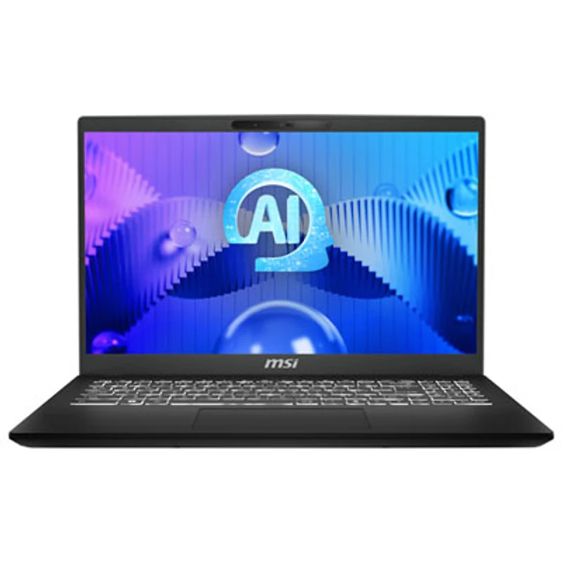 MSI Modern 15 H 15.6" Business Laptop - Classic Black (Intel Core Ultra 5 - 125H/16GB RAM/512GB SSD/Windows 11)