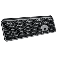 Logitech MX Keys S Bluetooth Full Size Keyboard for iPad/Mac - Space Grey - English