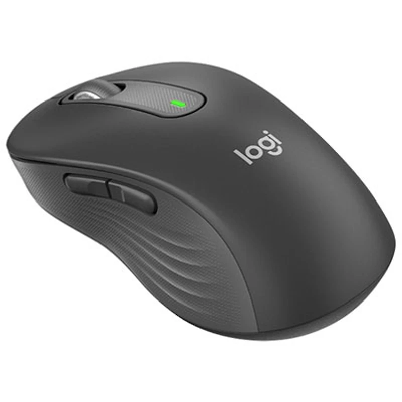 Logitech Signature M650 L for Business 4000 DPI Bluetooth Precision Wireless Mouse For Medium to Large Hands - Graphite