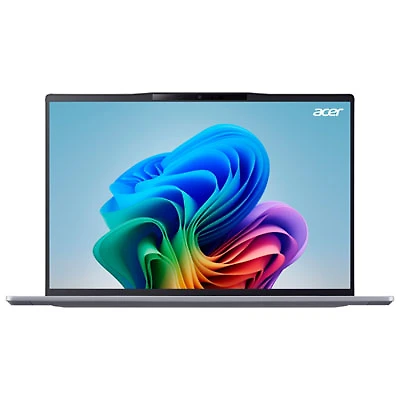 Acer Swift Go 14 14.5" Laptop - Steel Gray (Qualcomm Snapdragon X Plus/Qualcomm Adreno Graphics/16GB RAM/512GB SSD/Windows 11)