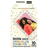 Fujifilm Instax Mini Instant Film - 10 Sheets - Sprinkles