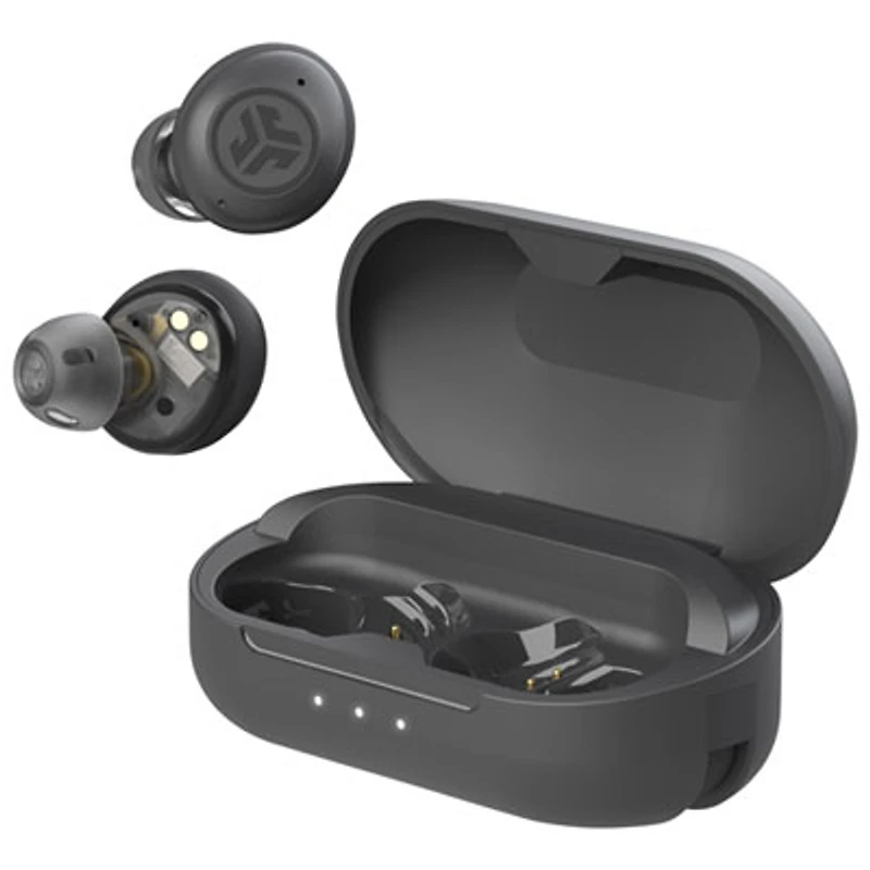 JLab Hear OTC True Wireless Hearing Amplifiers - Graphite
