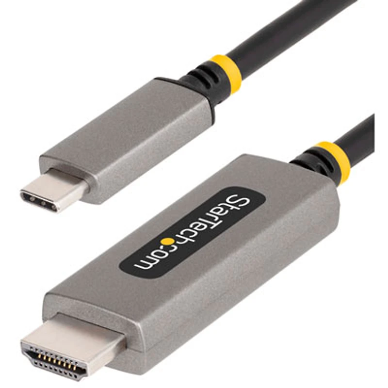 StarTech 2m (6.6ft.) USB-C to HDMI Adapter Cable (135B-USBC-HDMI212M) - Space Grey