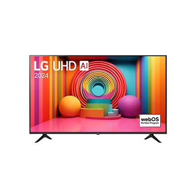 Open Box - LG 55" 4K UHD HDR LED webOS AI ThinQ Smart TV (55UT7570PUB) - 2024
