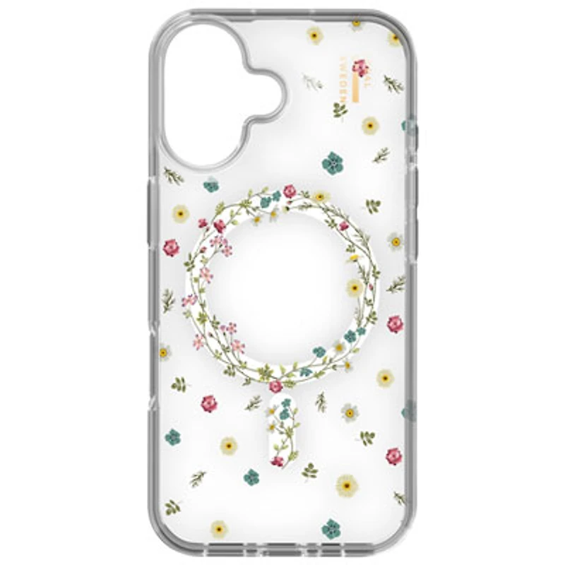 Ideal Of Sweden Fitted Hard Shell Case with MagSafe for iPhone 16 - Petite Floral