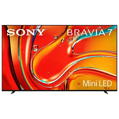 Open Box - Sony Bravia 7 75" XR70 Series 4K UHD HDR Mini LED QLED Smart Google TV (K75XR70B) - 2024