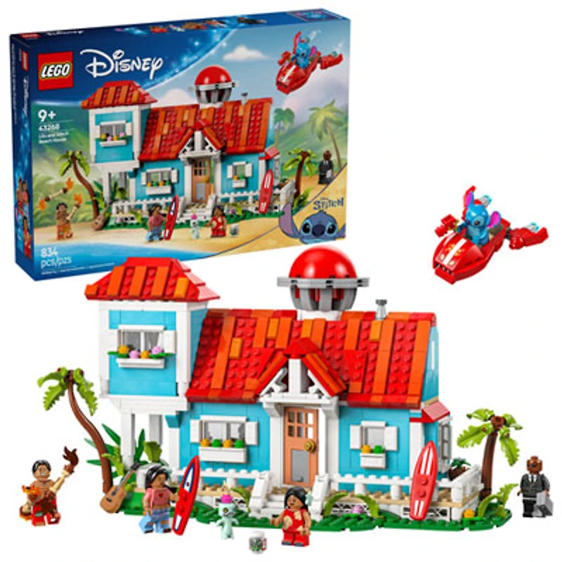 LEGO Disney: Lilo and Stitch Beach House - 834 Pieces (43268)