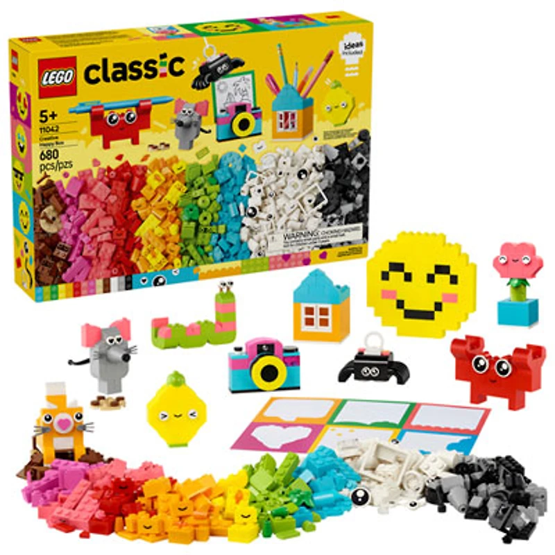 LEGO Classic: Creative Happy Box - 680 Pieces (11042)