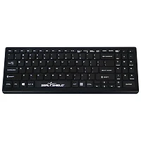 Seal Shield Cleanwipe Pro Waterproof Wireless Keyboard (SSKSV101PRO) - Black