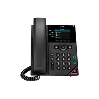 Open Box - HP Poly VVX 250 Corded Desktop 4-Line IP Phone - Black - (89B66AA#ABA)