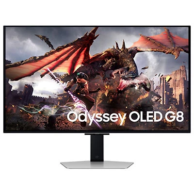 Open Box - Samsung 32" 4K Ultra HD 240Hz 0.03ms GTG OLED FreeSync/G-Sync Monitor (LS32DG802SNXZA)