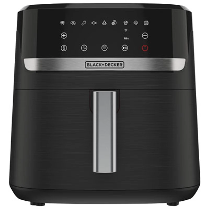Black & Decker Digital Air Fryer - 7.57L/8Qt - Black