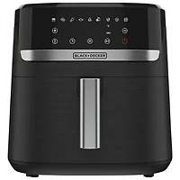 Black & Decker Digital Air Fryer - 7.57L/8Qt - Black