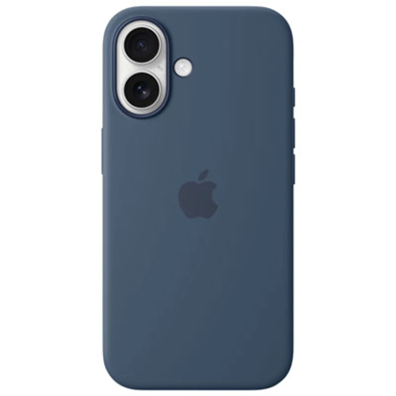 Apple Silicone Fitted Hard Shell Case with MagSafe for iPhone 16