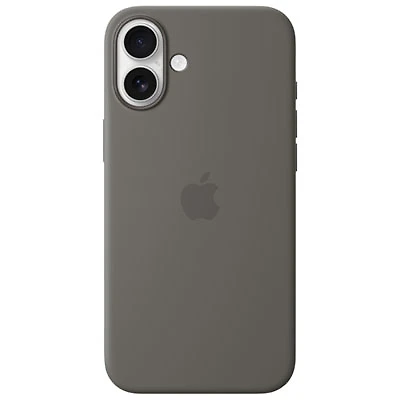 Apple Silicone Fitted Hard Shell Case with MagSafe for iPhone 16 Plus
