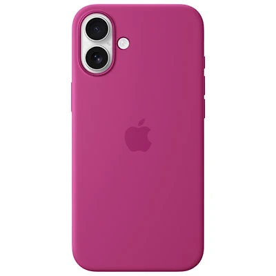 Apple Silicone Fitted Hard Shell Case with MagSafe for iPhone 16 Plus